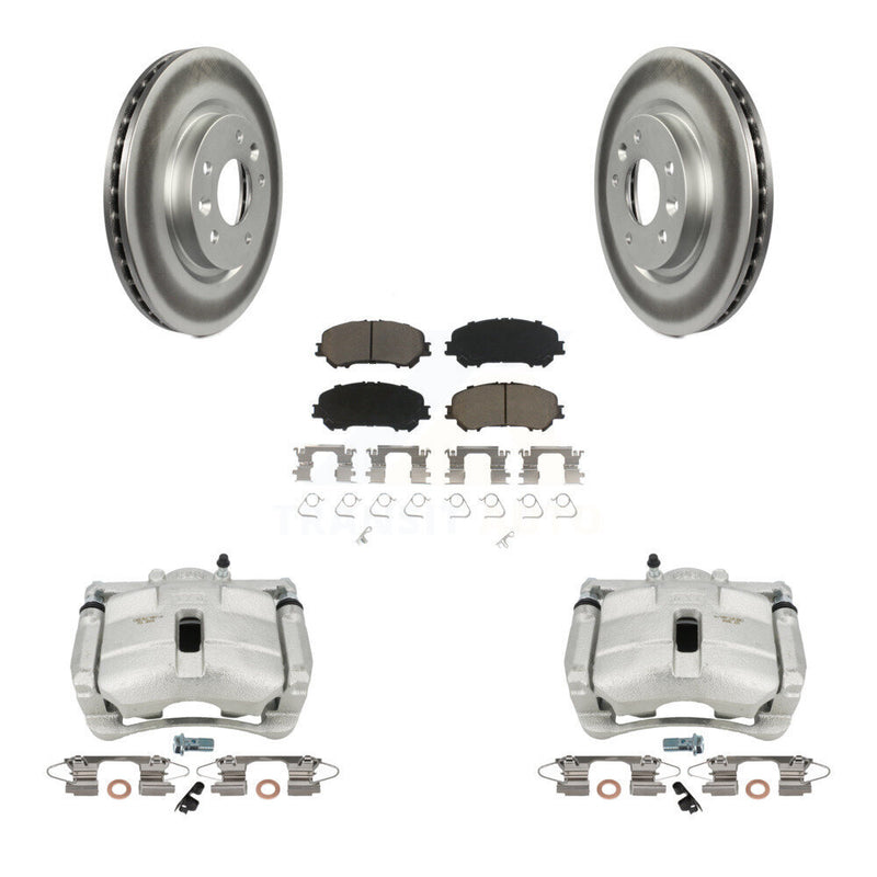 Transit Auto KCG-100717C Disc Brake Kit for 2014-2022 Nissan Rogue, Nissan Rogue Sport - Front product image