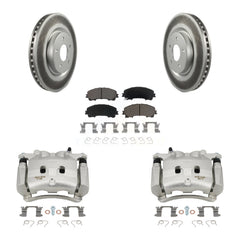 Transit Auto KCG-100718C Disc Brake Kit for 2014-2019 Nissan Rogue - Front product image