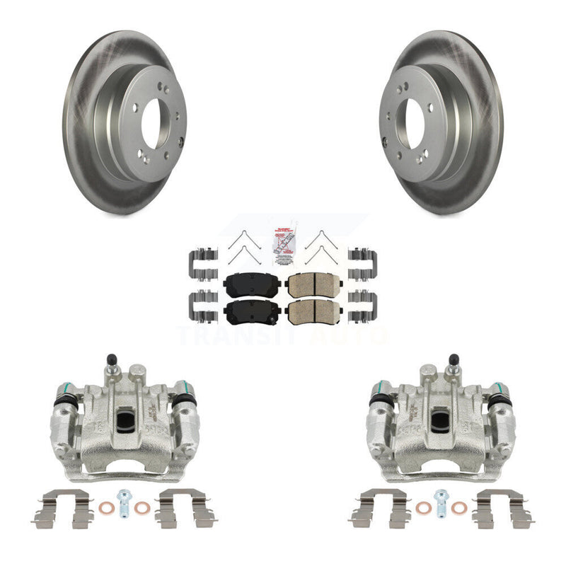 Transit Auto KCG-100718N Disc Brake Kit for 2016-2020 Hyundai Sonata, Kia Optima - Rear product image