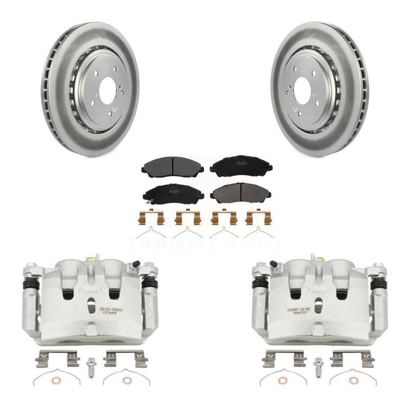 Transit Auto KCG-100718P Disc Brake Kit for 2014-2016 Acura MDX - Front product image