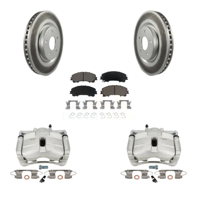 Transit Auto KCG-100719C Disc Brake Kit for 2014-2018 Nissan Rogue - Front product image