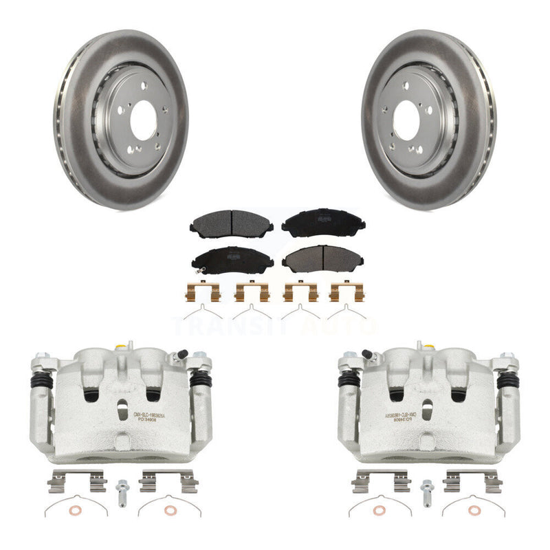 Transit Auto KCG-100719P Disc Brake Kit for 2016-2021 Acura MDX, Honda Ridgeline, Honda Pilot - Front product image
