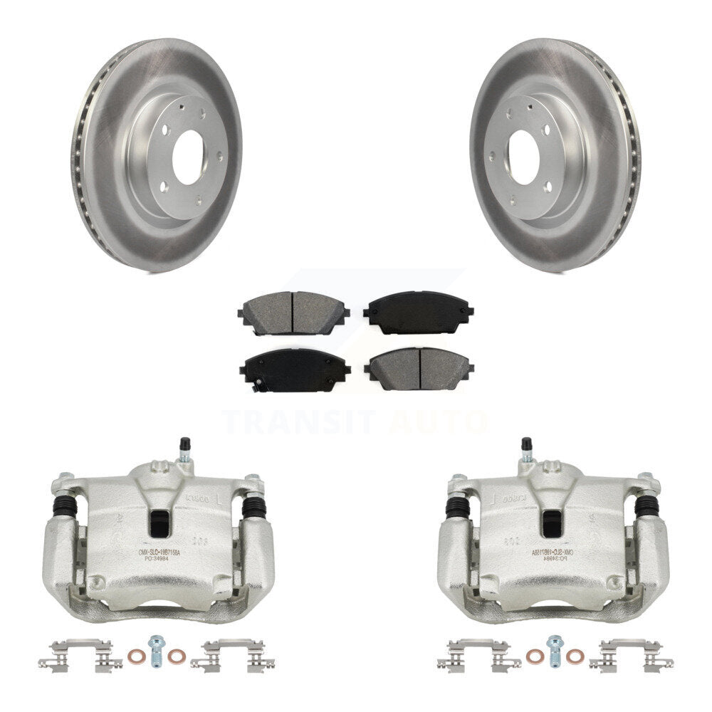 Transit Auto KCG-100719S Disc Brake Kit for 2014-2018 Mazda CX-3, Mazda 3, Mazda 3 Sport - Front product image