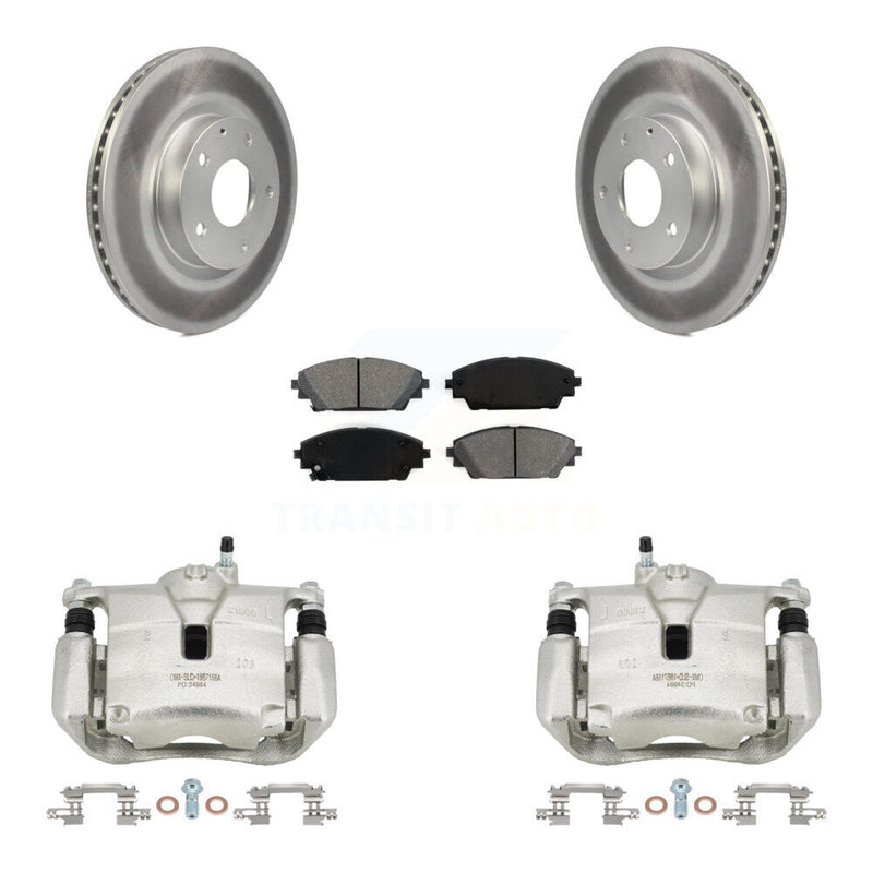 Transit Auto KCG-100719S Disc Brake Kit for 2014-2018 Mazda CX-3, Mazda 3, Mazda 3 Sport - Front product image