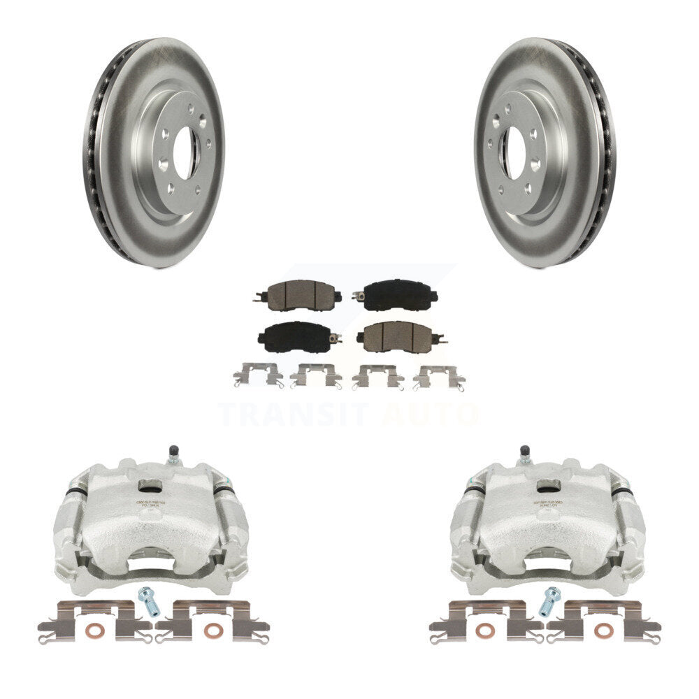 Transit Auto KCG-100720C Disc Brake Kit for 2015-2017 Nissan LEAF - Front product image