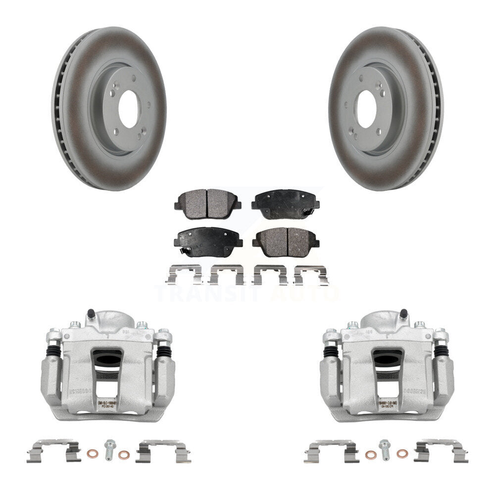 Transit Auto KCG-100720P Disc Brake Kit for 2011-2016 Kia Optima, Hyundai Sonata - Front product image