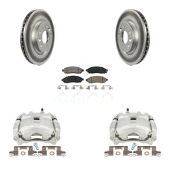 Transit Auto KCG-100721C Disc Brake Kit for 2015 Nissan LEAF - Front product image