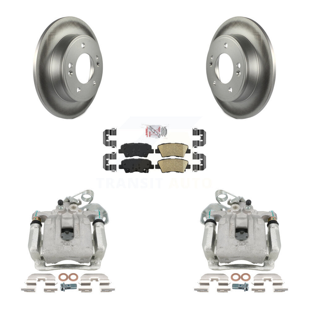 Transit Auto KCG-100722N Disc Brake Kit for 2017-2020 Hyundai Elantra - Rear product image