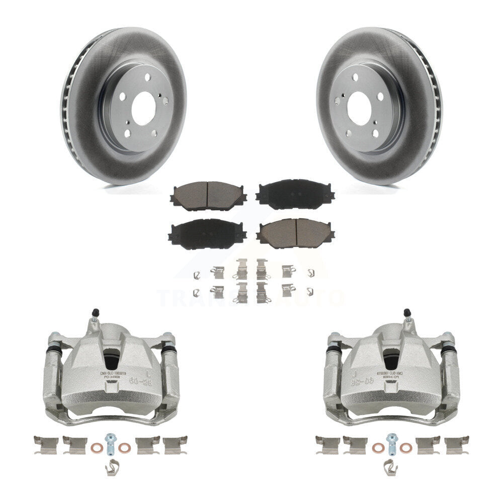Transit Auto KCG-100723C Disc Brake Kit for 2006-2015 Lexus IS250 - Front product image