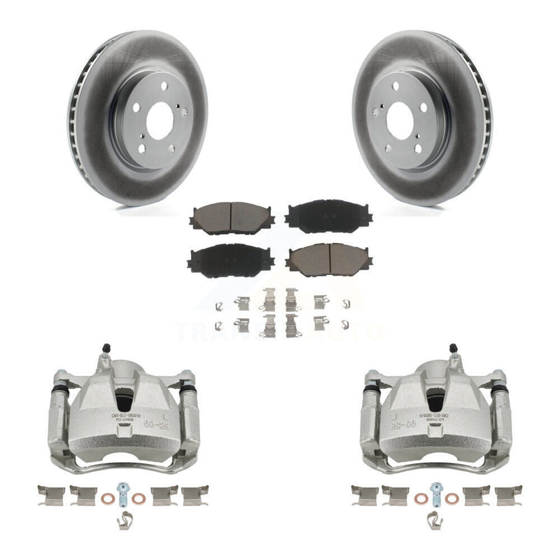 Transit Auto KCG-100723C Disc Brake Kit for 2006-2015 Lexus IS250 - Front product image