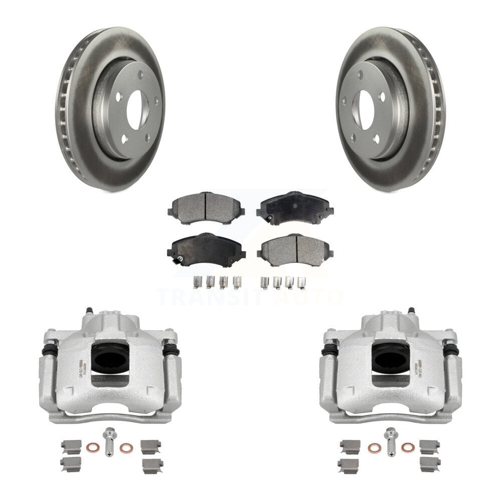 Transit Auto KCG-100723P Disc Brake Kit for 2007-2016 Jeep Wrangler - Front product image