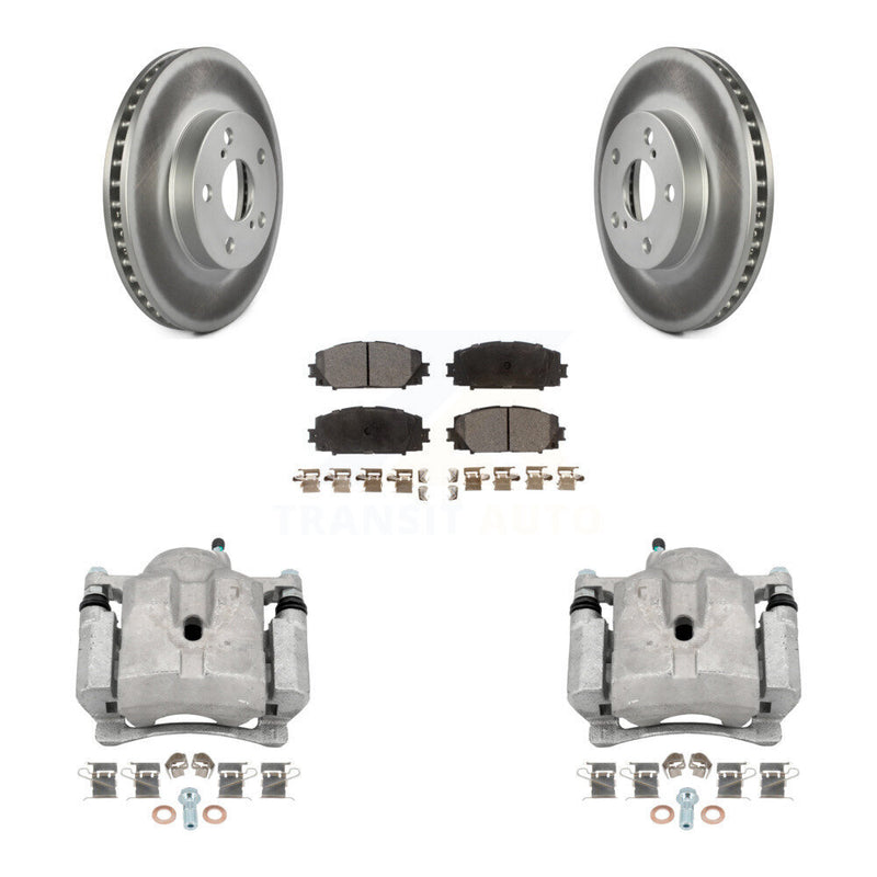 Transit Auto KCG-100723T Disc Brake Kit for 2010-2017 Toyota Prius Plug-In, Lexus CT200h, Toyota Prius - Front product image