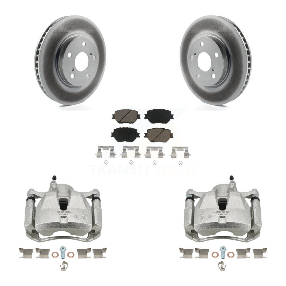Transit Auto KCG-100724C Disc Brake Kit for 2014 Lexus IS250 - Front product image