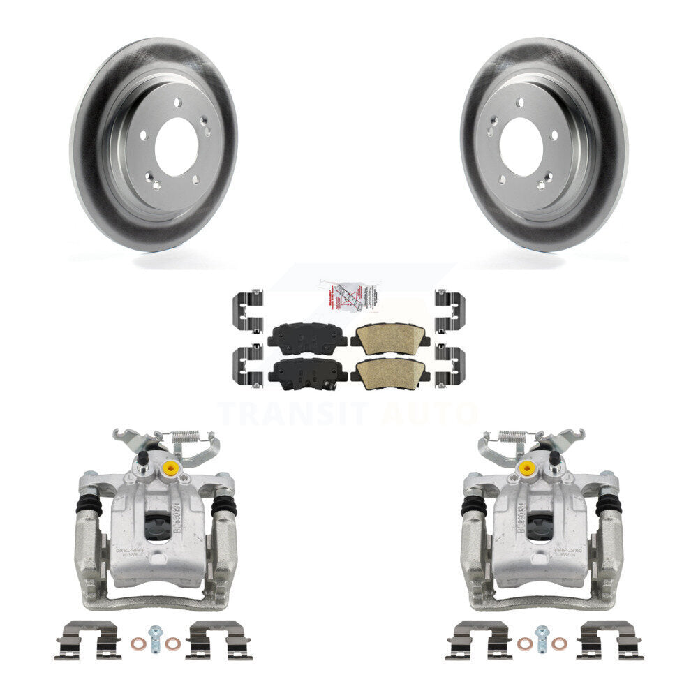 Transit Auto KCG-100724N Disc Brake Kit for 2017-2019 Kia Niro, Hyundai Ioniq - Rear product image