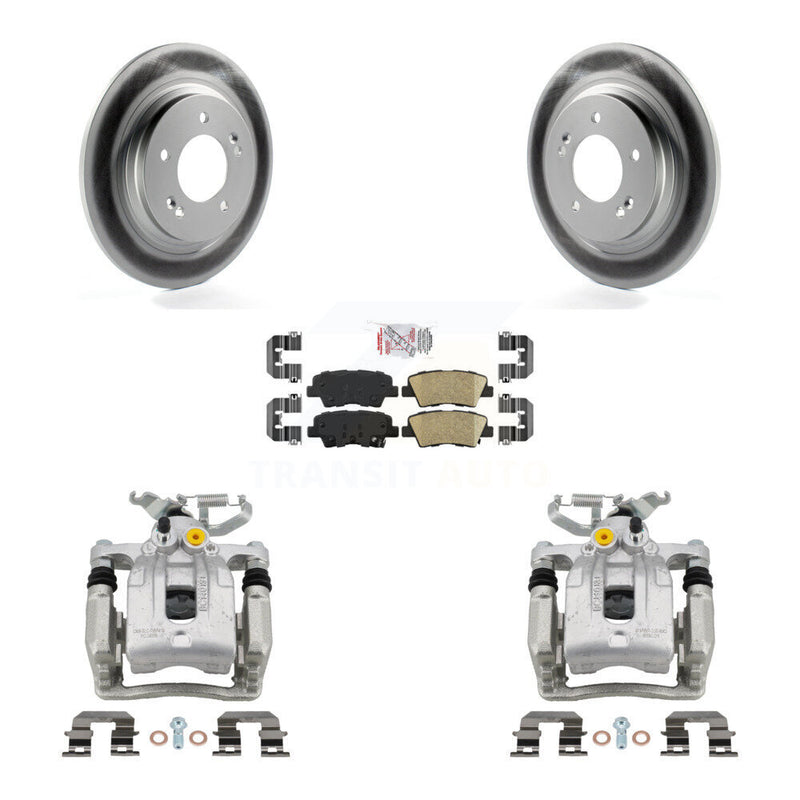 Transit Auto KCG-100724N Disc Brake Kit for 2017-2019 Kia Niro, Hyundai Ioniq - Rear product image