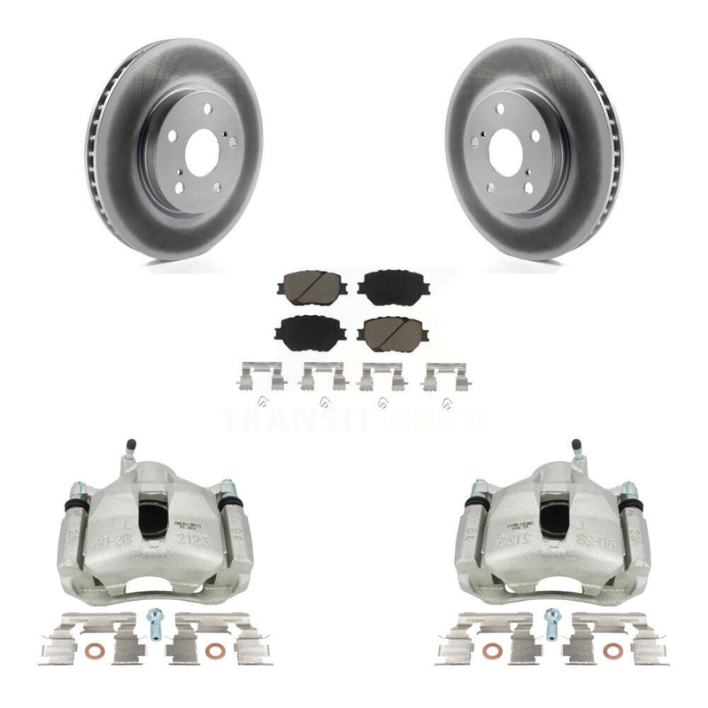 Transit Auto KCG-100725C Disc Brake Kit for 2014-2015 Lexus IS250 - Front product image