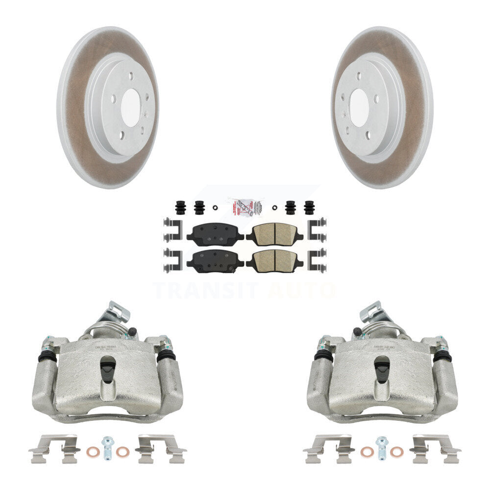 Transit Auto KCG-100725N Disc Brake Kit for 2005 Buick Terraza, Chevrolet Uplander, Pontiac Montana & more - Rear product image
