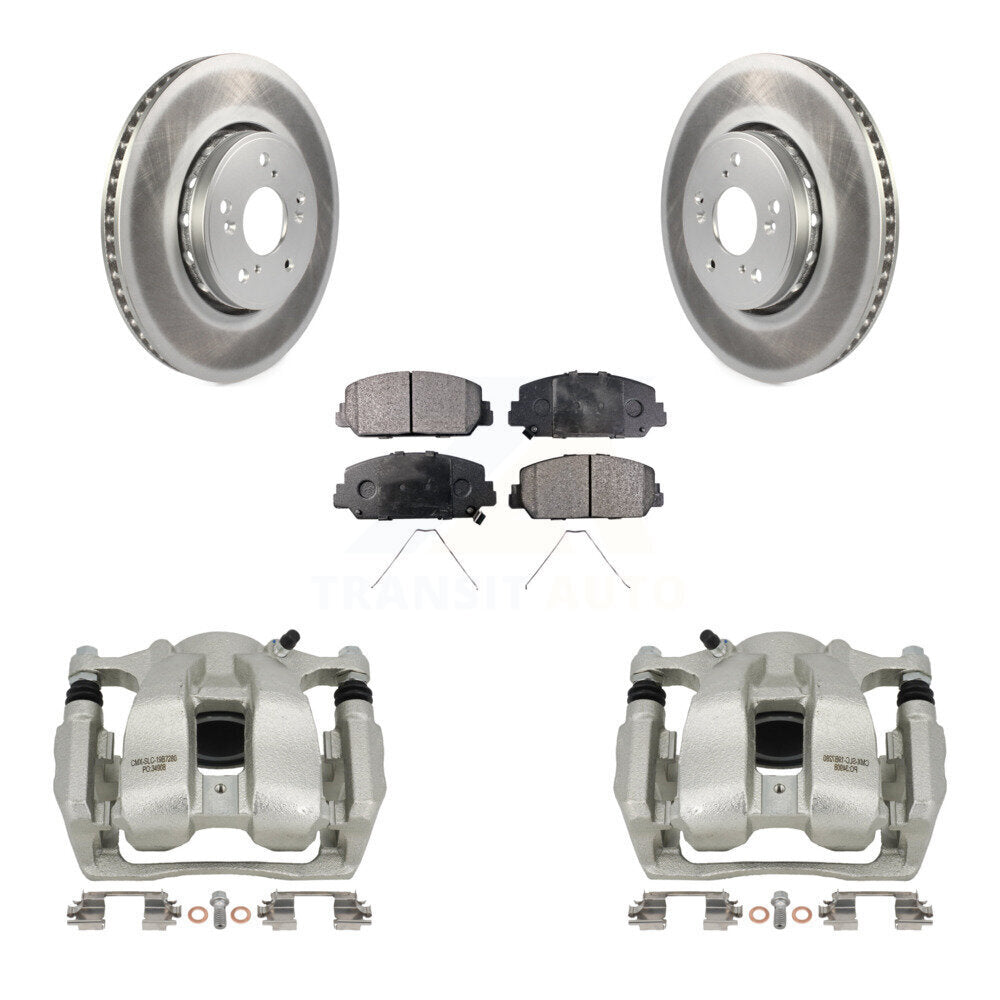 Transit Auto KCG-100725P Disc Brake Kit for 2016-2018 Acura RDX - Front product image