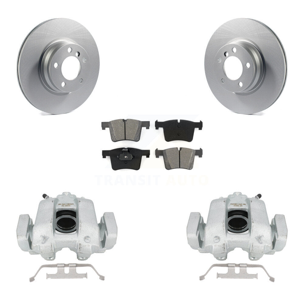 Transit Auto KCG-100725S Disc Brake Kit for 2016-2018 BMW 330e - Front product image