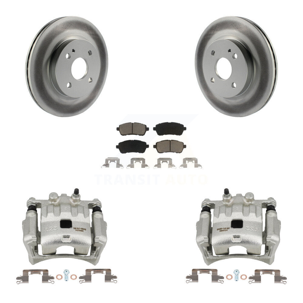 Transit Auto KCG-100726C Disc Brake Kit for 2011-2014 Mazda 2 - Front product image