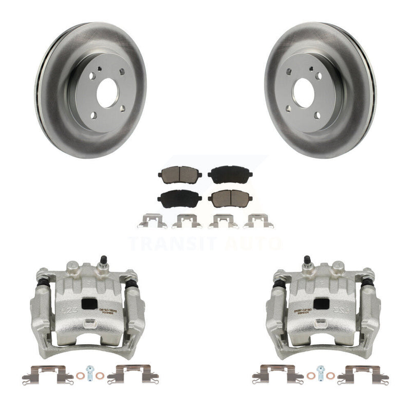 Transit Auto KCG-100726C Disc Brake Kit for 2011-2014 Mazda 2 - Front product image