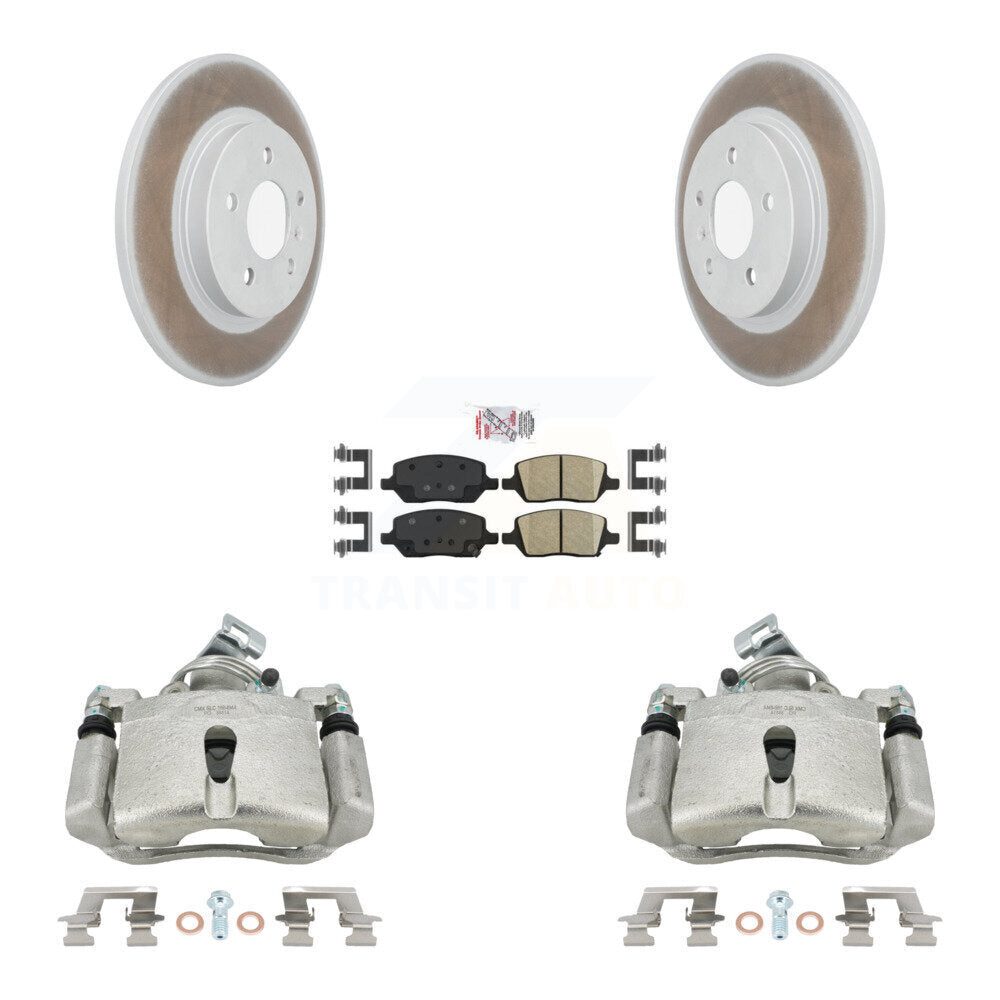 Transit Auto KCG-100726N Disc Brake Kit for 2005 Buick Terraza, Chevrolet Uplander, Pontiac Montana & more - Rear product image