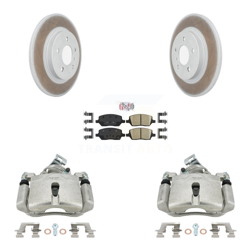Transit Auto KCG-100726N Disc Brake Kit for 2005 Buick Terraza, Chevrolet Uplander, Pontiac Montana & more - Rear product image