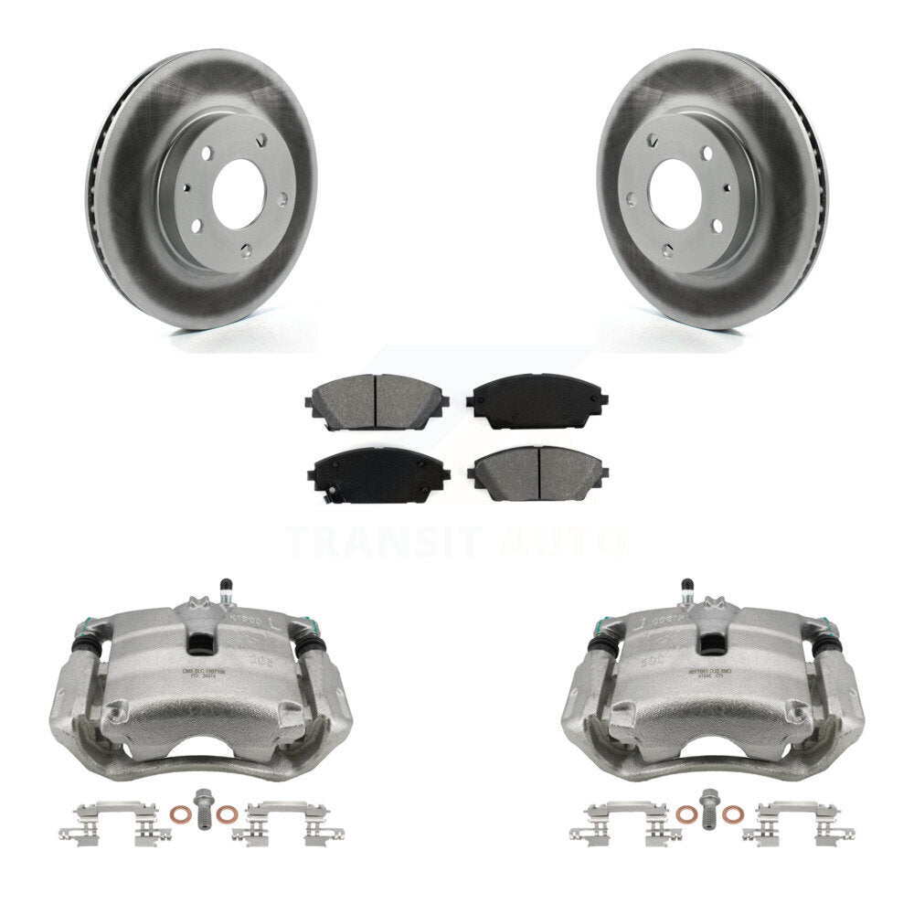 Transit Auto KCG-100726S Disc Brake Kit for 2014-2018 Mazda CX-3, Mazda 3, Mazda 3 Sport - Front product image