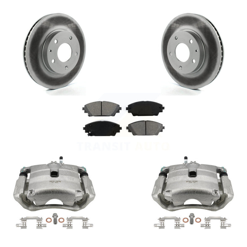 Transit Auto KCG-100726S Disc Brake Kit for 2014-2018 Mazda CX-3, Mazda 3, Mazda 3 Sport - Front product image