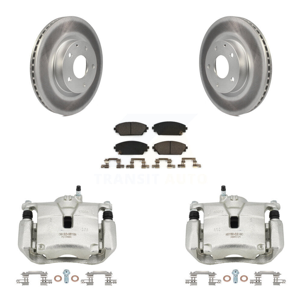 Transit Auto KCG-100726T Disc Brake Kit for 2016-2018 Mazda CX-3 - Front product image