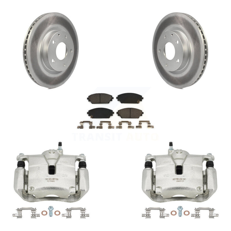 Transit Auto KCG-100726T Disc Brake Kit for 2016-2018 Mazda CX-3 - Front product image
