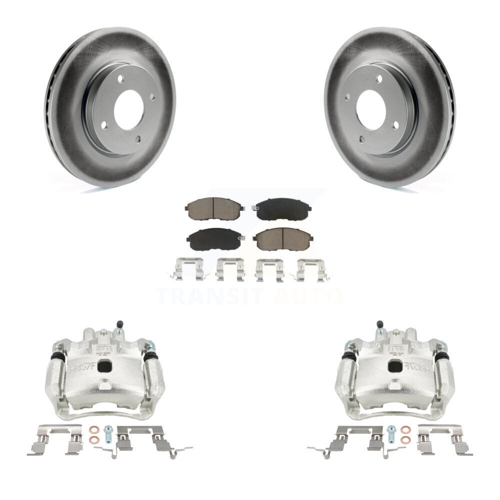 Transit Auto KCG-100727C Disc Brake Kit for 2007-2014 Nissan Cube, Nissan Versa - Front product image