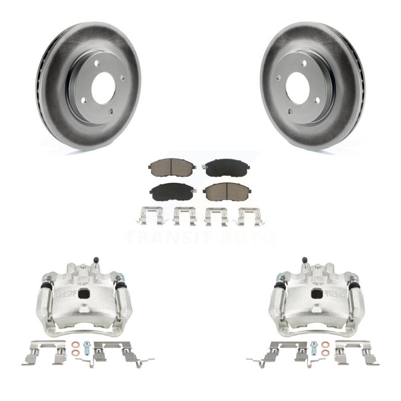 Transit Auto KCG-100727C Disc Brake Kit for 2007-2014 Nissan Cube, Nissan Versa - Front product image