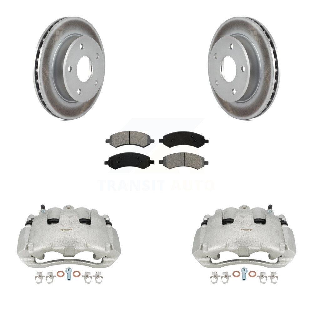 Transit Auto KCG-100727S Disc Brake Kit for 2005-2009 Mitsubishi Raider, Dodge Dakota - Front product image