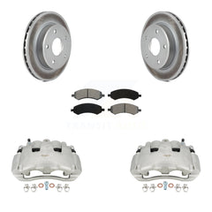 Transit Auto KCG-100727S Disc Brake Kit for 2005-2009 Mitsubishi Raider, Dodge Dakota - Front product image