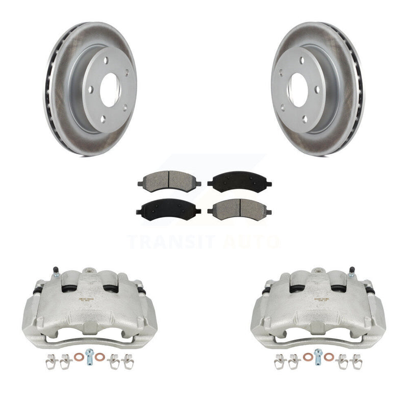 Transit Auto KCG-100727S Disc Brake Kit for 2005-2009 Mitsubishi Raider, Dodge Dakota - Front product image