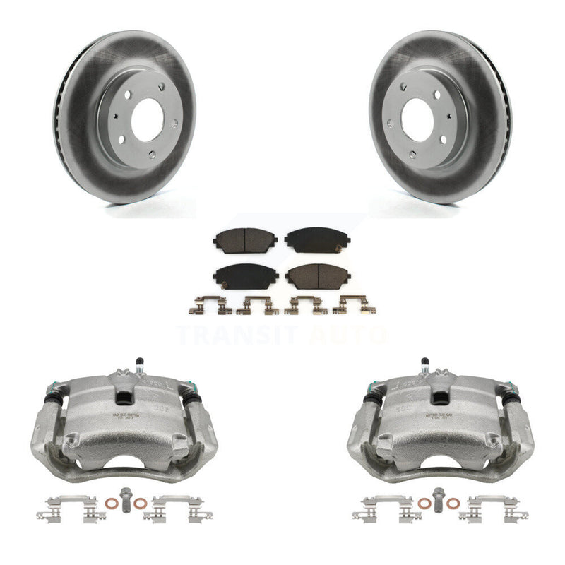 Transit Auto KCG-100727T Disc Brake Kit for 2016-2018 Mazda CX-3 - Front product image