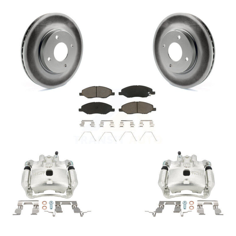 Transit Auto KCG-100728C Disc Brake Kit for 2008 Nissan Versa - Front product image