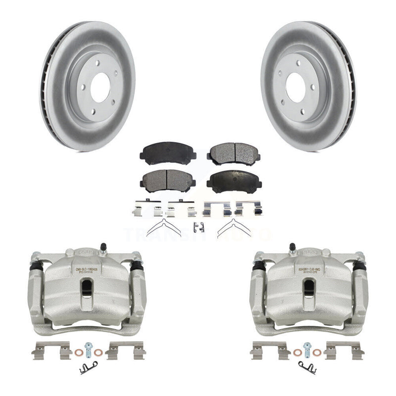 Transit Auto KCG-100728T Disc Brake Kit for 2008-2015 Nissan Rogue Select, Nissan Rogue - Front product image