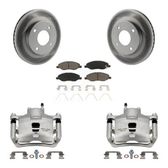 Transit Auto KCG-100729C Disc Brake Kit for 2009-2011 Nissan Versa - Front product image