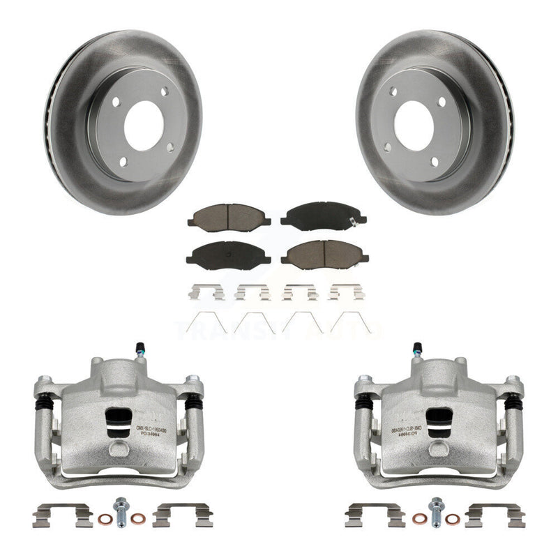 Transit Auto KCG-100729C Disc Brake Kit for 2009-2011 Nissan Versa - Front product image