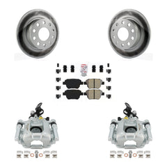 Transit Auto KCG-100729N Disc Brake Kit for 2010-2013 Volkswagen GTI, Volkswagen Eos, Audi A3 - Rear product image
