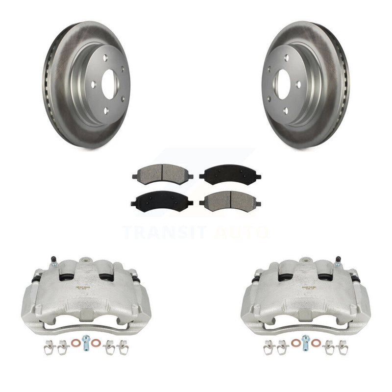 Transit Auto KCG-100729S Disc Brake Kit for 2006-2008 Dodge Ram 1500 - Front product image