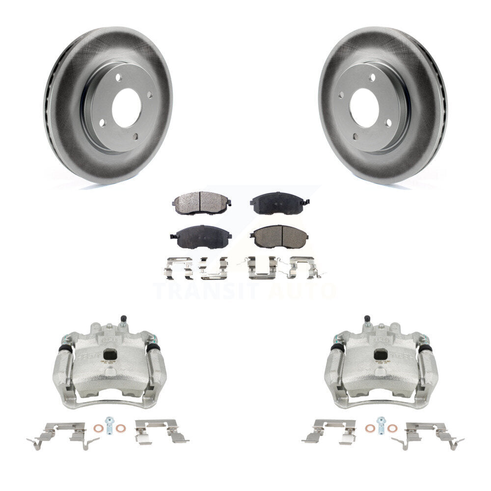 Transit Auto KCG-100729T Disc Brake Kit for 2007-2012 Nissan Sentra - Front product image