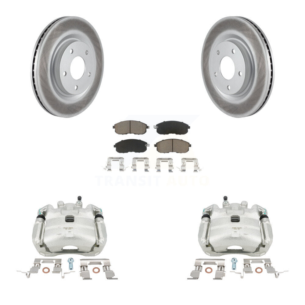 Transit Auto KCG-100730C Disc Brake Kit for 2011-2019 Nissan Juke, Nissan Sentra - Front product image