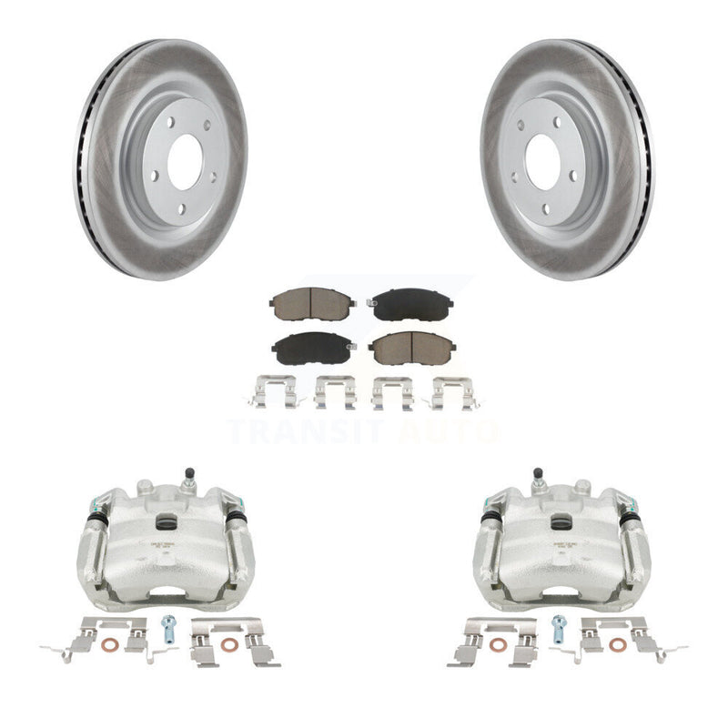 Transit Auto KCG-100730C Disc Brake Kit for 2011-2019 Nissan Juke, Nissan Sentra - Front product image