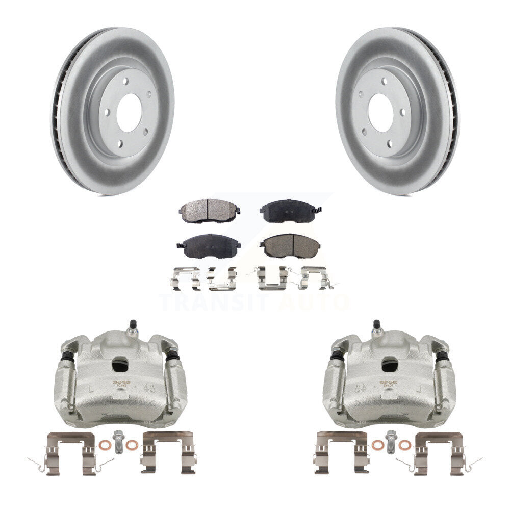 Transit Auto KCG-100730T Disc Brake Kit for 2007-2010 Nissan Sentra - Front product image