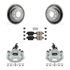 Transit Auto KCG-100731N Disc Brake Kit for 2010-2013 Volkswagen GTI, Volkswagen Eos, Audi A3 - Rear product image
