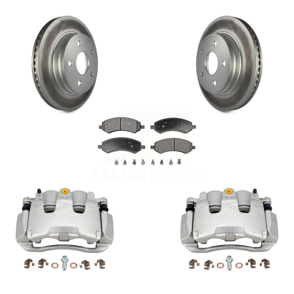 Transit Auto KCG-100731P Disc Brake Kit for 2009-2022 Ram 1500 Classic, Ram 1500, Dodge Ram 1500 - Front product image