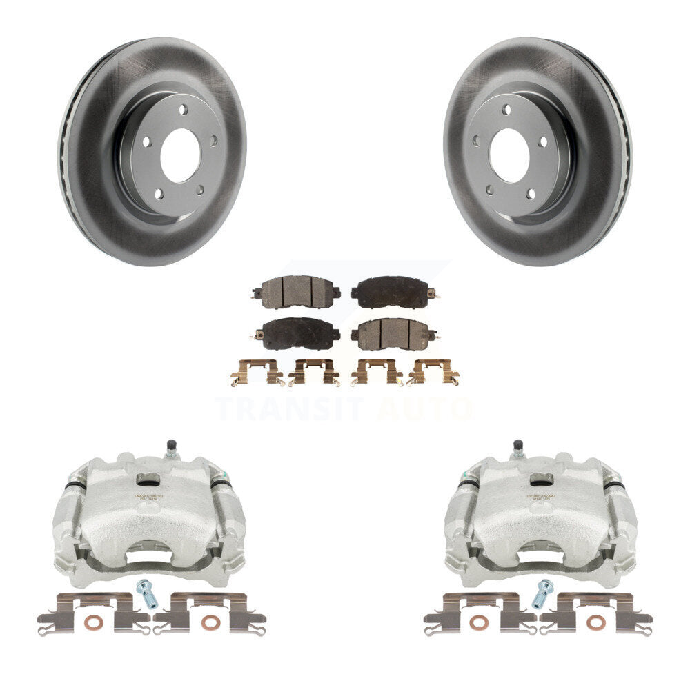Transit Auto KCG-100731T Disc Brake Kit for 2013-2021 Nissan Altima - Front product image